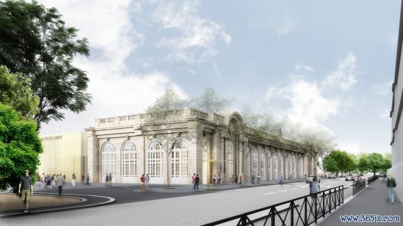 Esplanade des Invalides: The landmark will take on a new identity as Aerog'Art, the city's newest destination for art and culture.